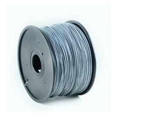 Filament - 3D Printer - Gembird ABS-filament - Silver - 1.75mm diameter - 3DP-ABS1.75-01-S