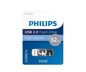 Minnepenn - Philips USB Flash Drive. 32GB. Vivid Edition 2.0 - 32GB - Minnepenn - FM32FD05B/00