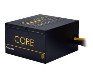 Strømforsyning (PSU) - Chieftec Core Series Strømforsyning (PSU) - 500 Watt - 120 mm - ATX 2.3 - 80 Plus Gold sertifisert - BBS-500S