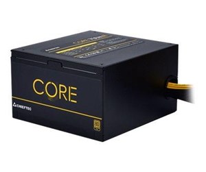 Strømforsyning (PSU) - Chieftec Core Series Strømforsyning (PSU) - 700 Watt - 120 mm - ATX - 80 Plus Gold sertifisert - BBS-700S