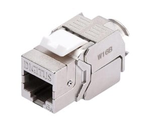 Tilbehør - DIGITUS DN-93615 CAT 6A Keystone Module shielded toolfree (24-Pack) - DN-93615-24