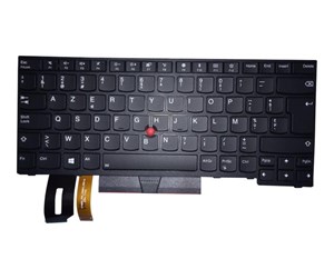 Tastatur - Lenovo Sunrex - Bærbart tastatur - til utskifting - Belgisk - Svart - 01YP526