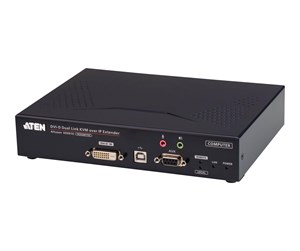 Repeater & Transceiver - ATEN ALTUSEN KE6910T DVI KVM Over IP Extender (Transmitter) - KE6910T-AX-G