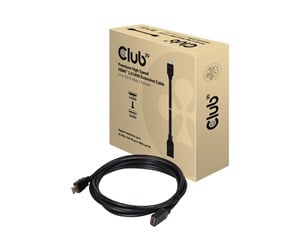 Diverse kabel - Club 3D CAC-1321 - HDMI extension cable - 3 m - CAC-1321