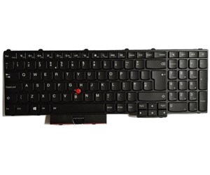 Tastatur - Lenovo Darfon - Bærbart tastatur - til utskifting - Engelsk - Storbritannia - 00PA399