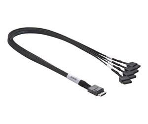 Scsi - Supermicro 50cm OCuLink to 4 SATA Cable - CBL-SAST-0933