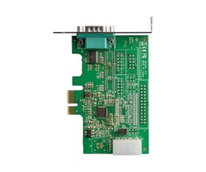 Nettverksadapter - StarTech.com 1 Port RS232 Serial Adapter Card with 16950 UART - PCIe Card - serial adapter - PEX1S953LP