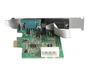 Nettverksadapter - StarTech.com 2 Port RS232 Serial Adapter Card with 16950 UART - PCIe Card - serial adapter - PEX2S953LP