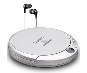 Mp3-spiller & Tilbehør - Lenco CD-201SI - CD player - CD - Silver - CD-spiller - CD-201SI