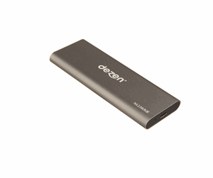 Harddisk - Tilbehør - dezen Premium M.2 NVMe USB-C Enclosure - DZ-PRE-M2UCE