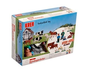 Figurer - Krea Farm Animals 22 pcs. - 2025