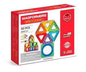 Byggesett - Magformers Basic Plus 30 - 3067