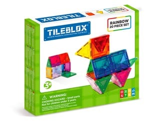 Byggesett - Tileblox Rainbow 20 pcs set - 3201