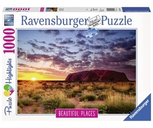 Puslespill - Ravensburger Ayers Rock Australia 1000p - 10215155