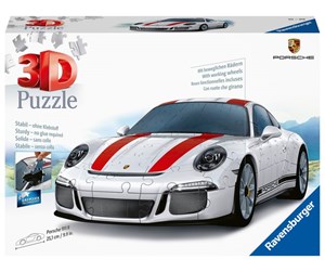 Puslespill - Ravensburger Porsche 911 R 108pcs 3D Puslespill - 10312528