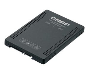 Harddisk - Tilbehør - QNAP 2.5in SATA to dual M.2 2280 SATA drive adapte - QDA-A2MAR