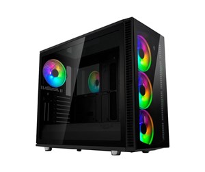 Kabinett - Fractal Design Define S2 Vision RGB - Blackout - Kabinett - Miditower - Svart - FD-CA-DEF-S2V-RGB-BKO-TGD