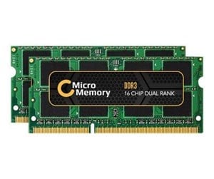 RAM - CoreParts Memory - DDR3L - 16 GB: 2 x 8 GB - SO-DIMM 204-pin - unbuffered - MMA1112/16GB