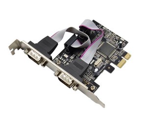 Nettverksadapter - MicroConnect 2 Port Serial PCIe card - MC-PCIE-MCS2S