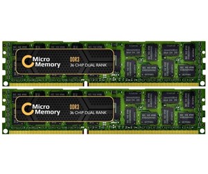 RAM - CoreParts Memory - DDR3 - 8 GB: 2 x 4 GB - DIMM 240-pin - registered - MMH9752/8GB