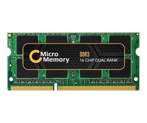 RAM - CoreParts Memory - DDR3 - 8 GB - SO-DIMM 204-pin - unbuffered - 0A65724-MM