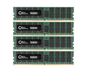 RAM - CoreParts Memory - DDR4 - 64 GB: 4 x 16 GB - DIMM 288-pin - registered with parity - MMH9736/64GB