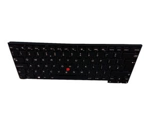 Tastatur - Lenovo Lite-On CS13T - Bærbart tastatur - til utskifting - Engelsk - Storbritannia - Svart - 01AX339