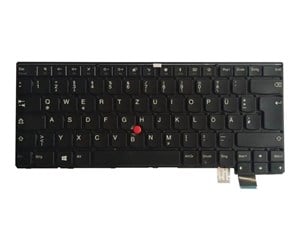 Tastatur - Lenovo - notebook replacement keyboard - German - Bærbart tastatur - til utskifting - Tysk - Svart - 01EN612