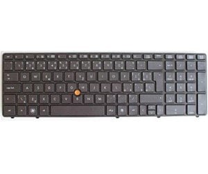 Tastatur - HP Keyboard (NORWEGIAN) - Tastatur - Norsk - Svart - 701977-091