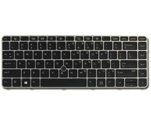 Tastatur - HP Keyboard (SWITZERLAND ) - Bærbart tastatur - til utskifting - Sveitsisk - Svart - 836308-BG1