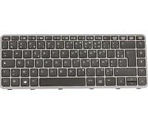 Tastatur - HP Elite - Tastatur - Fransk - Svart - 739563-051