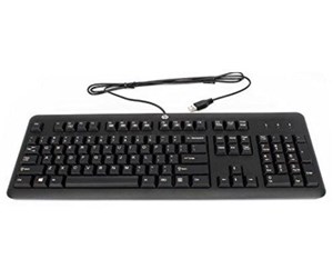 Tastatur - HP Keyboard JB USB Swiss - Tastatur - Sveitsisk - Sølv - 672647-111