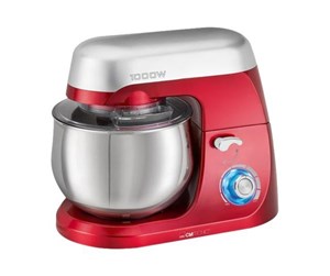 Kjøkkenmaskin - Clatronic Kjøkkenmaskin KM 3709 - kitchen machine - 1000 W - red - KM 3709 czerwony