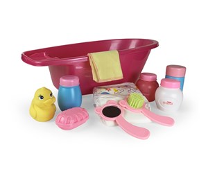 Dukker, Bamser & Utstyr - Happy Friend Bathtub with Accessories - 504310