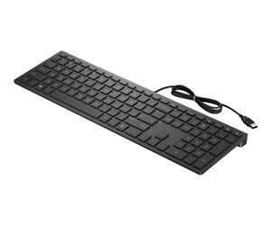 Tastatur - HP Pavilion 300 - Tastatur - Nordisk - Svart - 4CE96AA#UUW