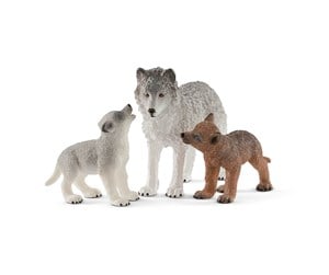 Schleich - Schleich Ulvemor med valper - 42472