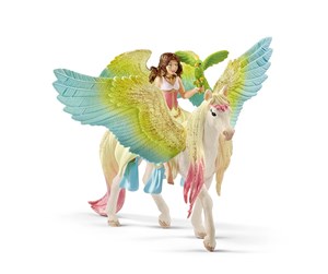 Schleich - Schleich Surah med glitterpegasus - 70566