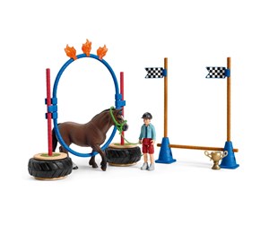 Schleich - Schleich Ponni agility-løp - 42482