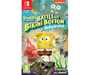 Spill - Spongebob SquarePants: Battle for Bikini Bottom - Rehydrated - Nintendo Switch - Platformer - 9120080074461