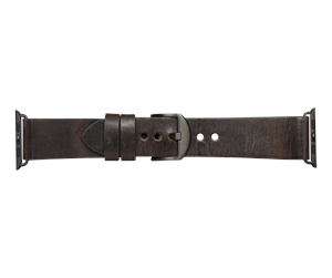 Smartklokke - Tilbehør - dbramante1928 Bornholm - Watch Strap 44mm - Dark Brown/Space Grey - AW44DBSG1035