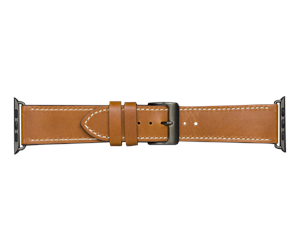 Smartklokke - Tilbehør - dbramante1928 Copenhagen - Watch Strap 44mm - Tan/Space Grey - AW44GTSG1031