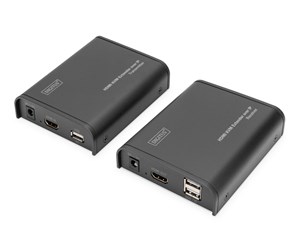 Repeater & Transceiver - DIGITUS DS-55202 HDMI KVM Extender 120 m Full HD 1080p over network cable (Cat 5 5E 6) - DS-55202