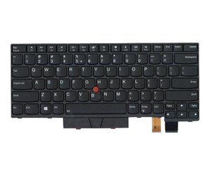 Tastatur - Lenovo Chicony - Bærbart tastatur - til utskifting - Amerikansk Engelsk - Svart - 01HX448