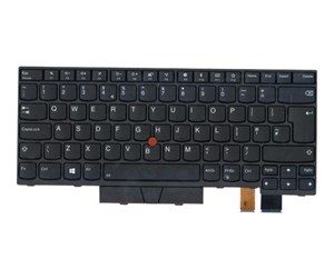 Tastatur - Lenovo Chicony - Bærbart tastatur - til utskifting - Engelsk - Storbritannia - Svart - 01HX447