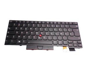 Tastatur - Lenovo Lite-On - Bærbart tastatur - til utskifting - Fransk - Svart - 01HX470