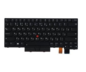 Tastatur - Lenovo Lite-On - Bærbart tastatur - til utskifting - Russisk - Svart - 01HX481