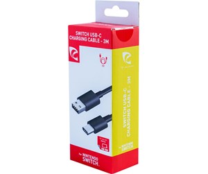 Spill - Tilbehør - PIRANHA Switch USB-C Charging Cable 3M - Accessories for game console - Nintendo Switch - 4897076690848