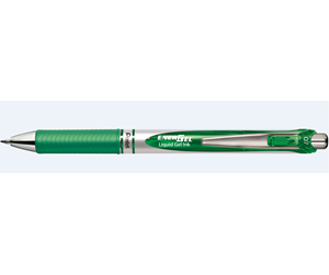 Skrive- & Tegneverktøy - Pentel BL77-D Energel 0.7mm Green - 12 pcs. - BL77-DO