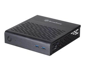 Kabinett - SilverStone PT13 - Kabinett - Ultra small form factor - Svart - SST-PT13B-USB3.0