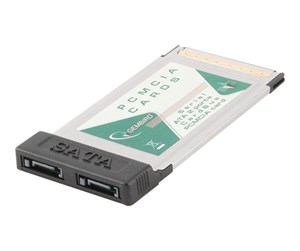 Kontroller - Gembird PCMCIA-SATA2 - storage controller - SATA 1.5Gb/s - CardBus - PCMCIA-SATA2